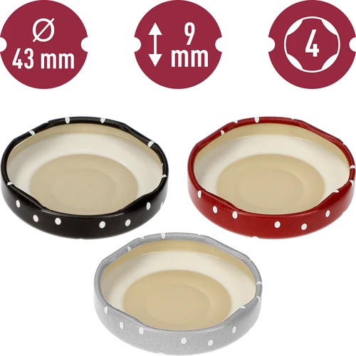 Lock fi 43 mm prickar mix - 10 st. - 10
