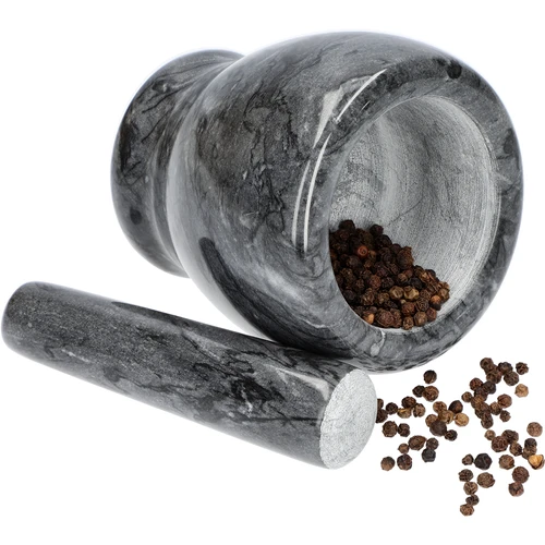 Marmormortel för köket, svart, fi 10,5 cm - 9