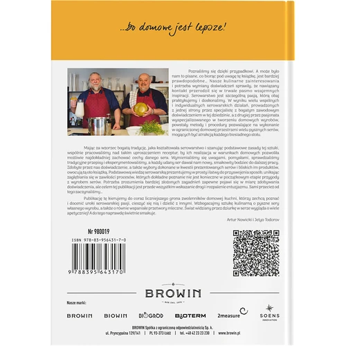 Mitt hobby: Tillverkning av hemmagjord ost - bok (på polska) - 2