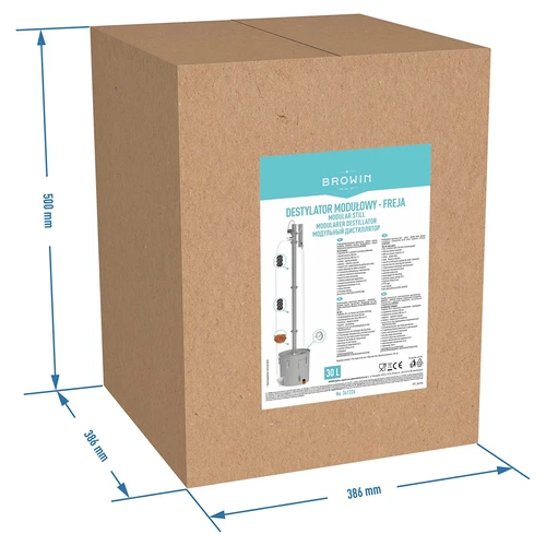 Modulär destillator 30 L Freja - elektrisk - 22
