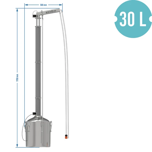 Modulär destillator Convex 30 L elektrisk - Aabratek - 21