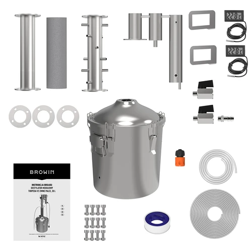 Modulär destillator Convex 30 L - Torpeda, 'Kalla Fingrar' - 3