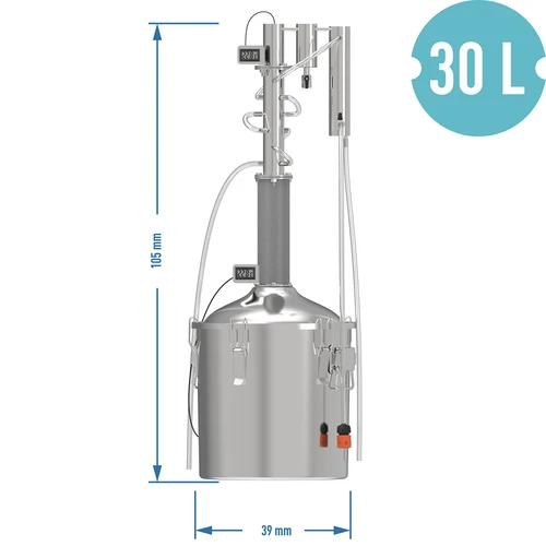 Modulär destillator Convex 30 L - Torpeda, 'Kalla Fingrar' - 13