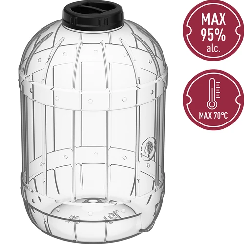 Multifunktionell burk 18L med lock - 4