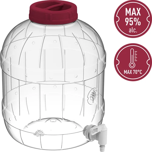 Multifunktionell burk med kran 10L - 4