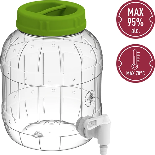 Multifunktionell burk med kran 3L - 5