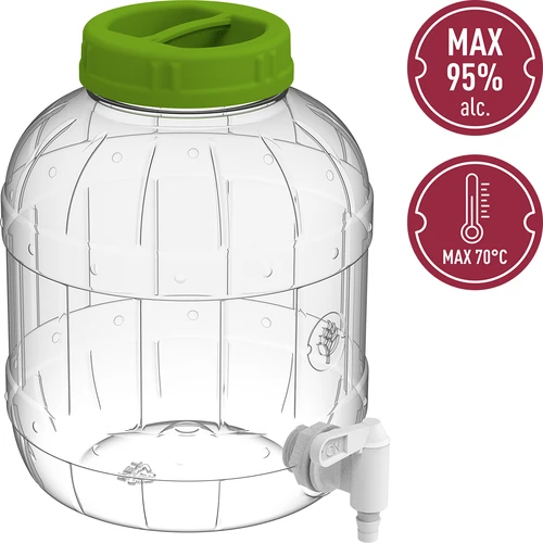 Multifunktionell burk med kran 5L - 5