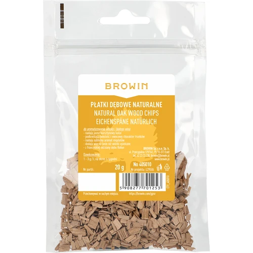Naturliga ekflingor (icke-rostat), 20g - 2