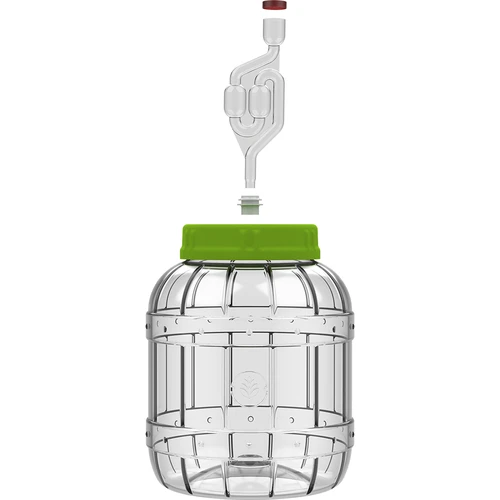 Okrossbar burk för inläggning, 3 L - 4