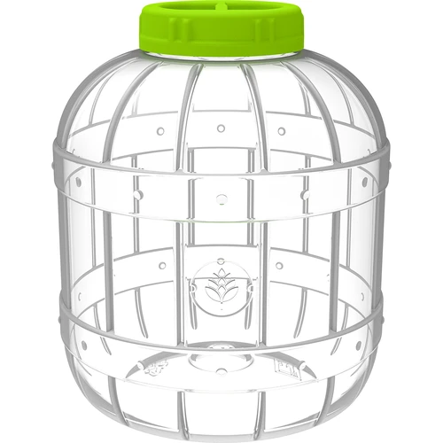 Okrossbar, multifunktionell burk, 8 L