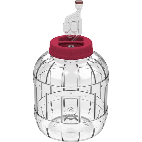 Okrossbar, multifunktionell burk för jäsning, 5 L