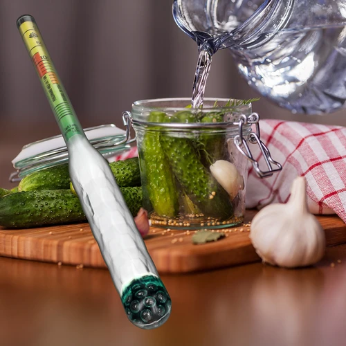 Okrossbar saltmätare med provrör, mätområde: 0–300 g salt/L - 7
