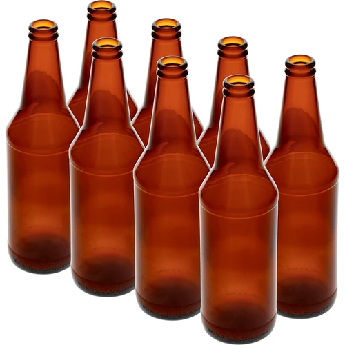 Ölflaska 0,5 L - förpackning med 8 st.