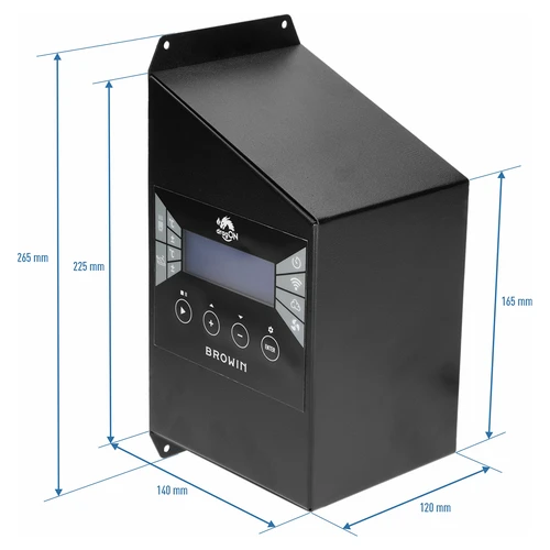 Paket med elektriska moduler och Wi‑Fi‑styrenhet – dragON IQ 1,5 kW, för utomhusrökskåp - 4