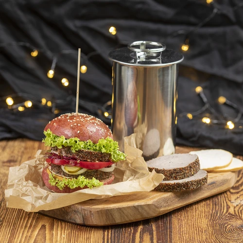 Paket med vattenmantlad skinkkokare 1,5 kg + kastrull - 27