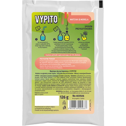 Partyset - Vypito Matcha och aprikos - 3