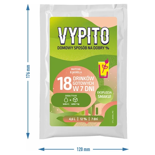 Partyset - Vypito Matcha och aprikos - 5