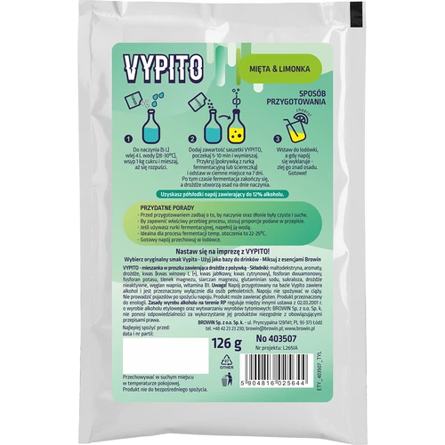 Partyset - Vypito Mynta och lime - 3