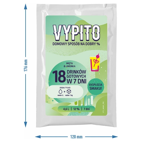 Partyset - Vypito Mynta och lime - 5