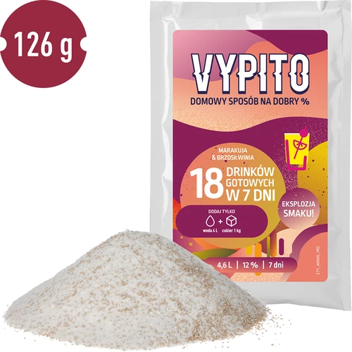 Partyset - Vypito passionsfrukt och persika - 4