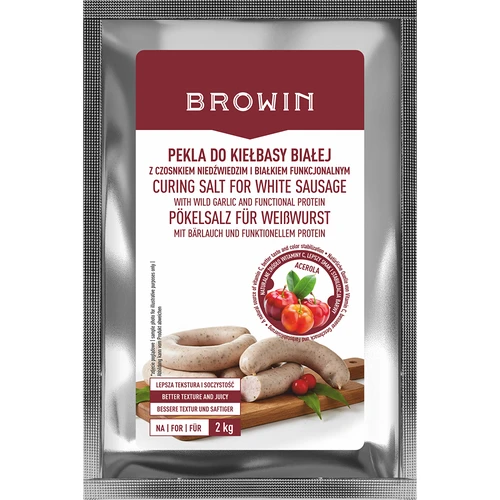 Pekel till vit korv, med funktionellt protein och acerola, 66 g