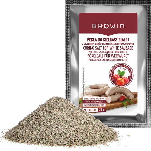 Pekel till vit korv, med funktionellt protein och acerola, 66 g - 3