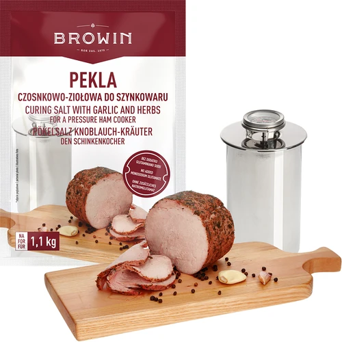 Pekelsalt Pekla vitlök-ört för skinkkokare, 100 g - 4