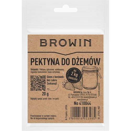 Pektin för sylt - citrus amidat för gelering, 20 g