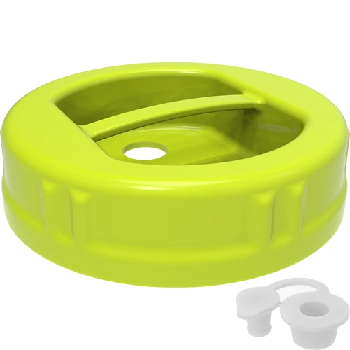 Plastlock fi 100 twist-off med hål och kork - 2