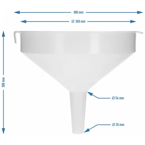 Plasttratt fi 35 cm - 5