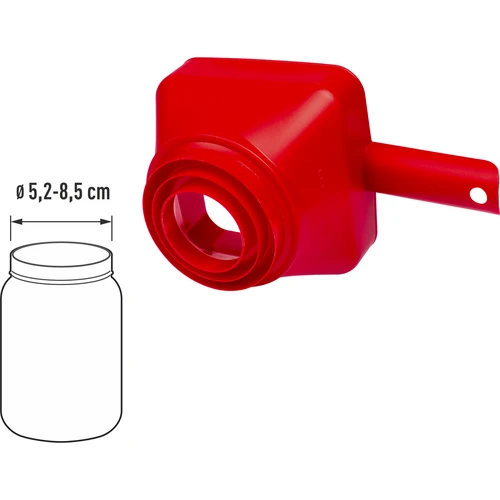 Plasttratt Kvadratur av Cirkeln, fi 52-85 mm - 3