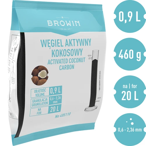 Premium filtreringskolonn i rostfritt stål, inklusive tillbehör och aktivt kol - 9