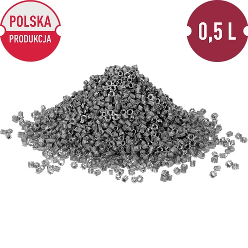 Prismatiska rostfria fjädrar - 0,5 L - 2
