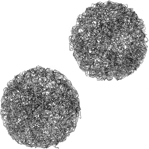 Prismatiska rostfria stöd - 2 st.