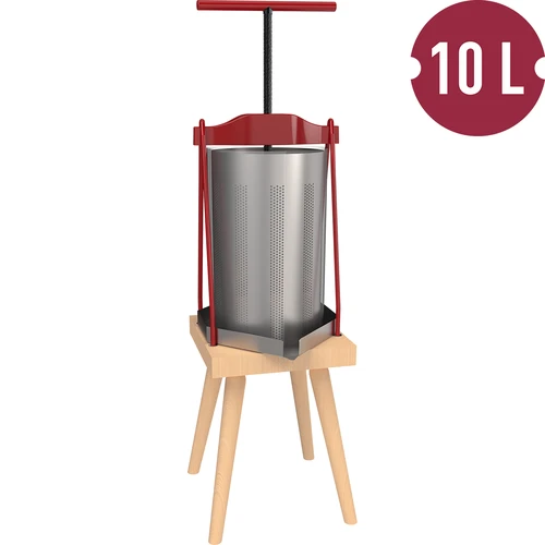 Rampress för frukt – med metallkorg, för 10L - 2