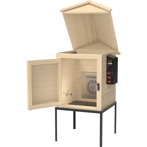 Rök 115 L dragON Wood 60E trä, med elektrisk värmemodul och styrenhet - 5