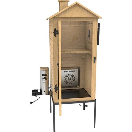 Rök 200 L dragON Larch E21 - av lärkträ, med elektrisk värmemodul och styrenhet - 5