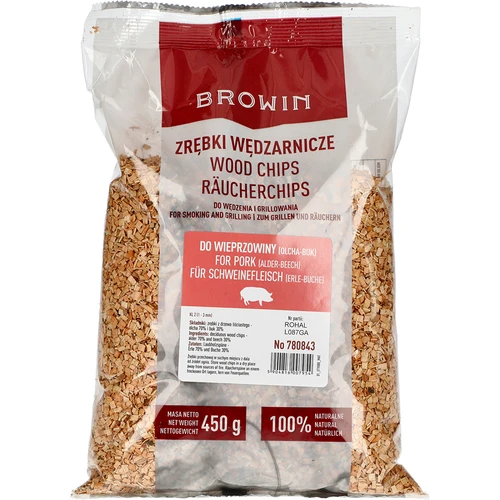 Rökflis (70 % al + 30 % bok) klass 2, 450 g x 5 - 2