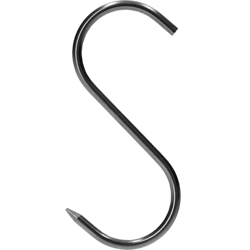Rökkrokar – S-formade, vässade, 4 mm x 100 mm, 5-pack - 3