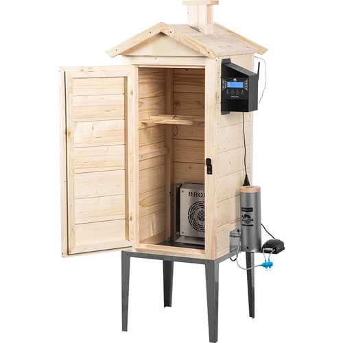 Rökskåp med Wi‑Fi, 200 L – dragON WOOD 100IQ med elektrisk värmemodul och styrenhet - 2