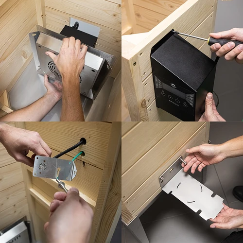Rökskåp med Wi‑Fi, 200 L – dragON WOOD 100IQ med elektrisk värmemodul och styrenhet - 14