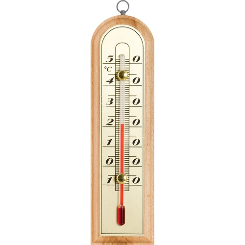 Rumstermometer med guldskala (-10°C till +50°C) 16cm