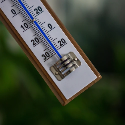 Rumstermometer med vit skala (-30°C till +50°C) 20cm - 4