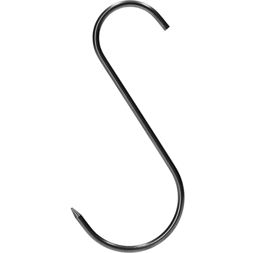 S-krokar för rökning – vässade, 4 mm x 150 mm, 5 st. - 4