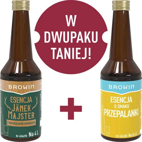 Set med essens Jänek Majster 40 ml + Przepalanka 40 ml - 3