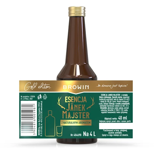 Set med essens Jänek Majster 40 ml + Przepalanka 40 ml - 6