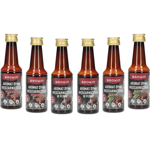 Set med flytande rökaromer, 6 st à 40 ml