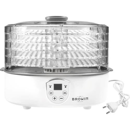 Svamptork, frukt, grönsaker och örter med temperaturreglering, 240W, transparent - 3