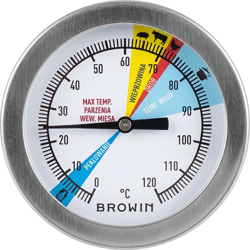 Termometer för skinkkokare 1,5 kg och 3 kg (0°C till +120°C) 12,5 cm - 2