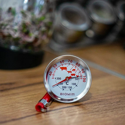 Termometer med dubbla skalor (30°C till 100°C) / (50°C till 300°C) 13,0cm - 4